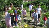 Convivencia ecológica de escolares en el Valle del Jerte.